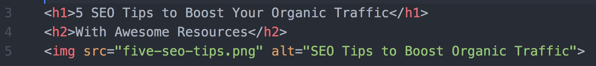 3 Seo Code